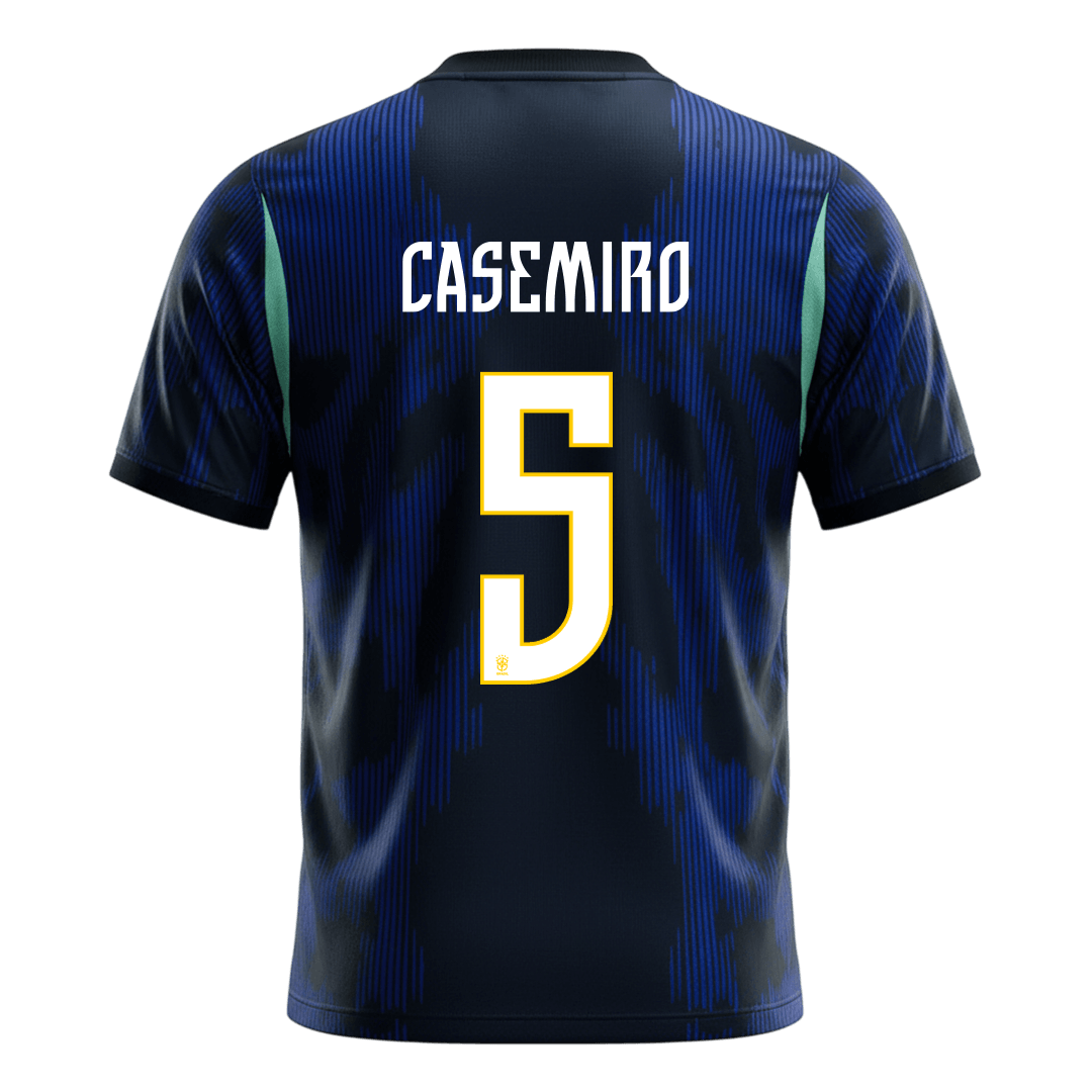 CASEMIRO #5 Mens Brazil World Cup Away Jersey 2026