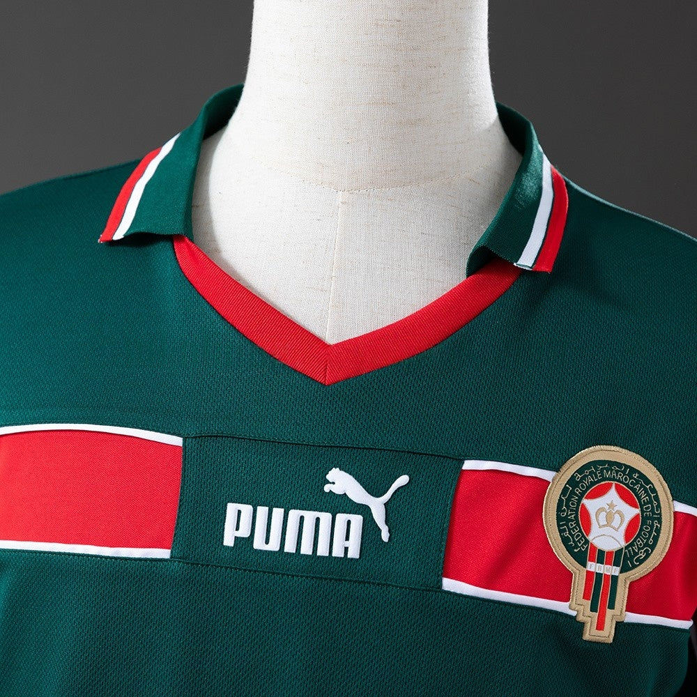 Morocco Jersey 1998 Home Retro Football Kit
