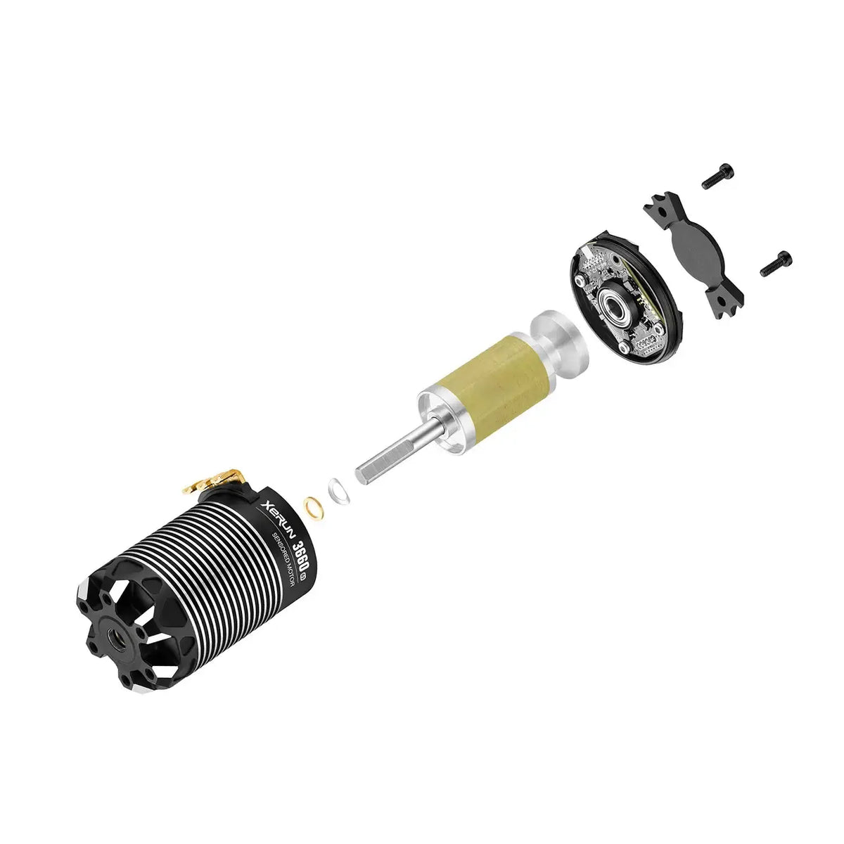 Hobbywing XeRun 3652SD / 3660SD G3 Sensored Brushless Motor for 1/10 RC Truck & Off-Road (2-3S)
