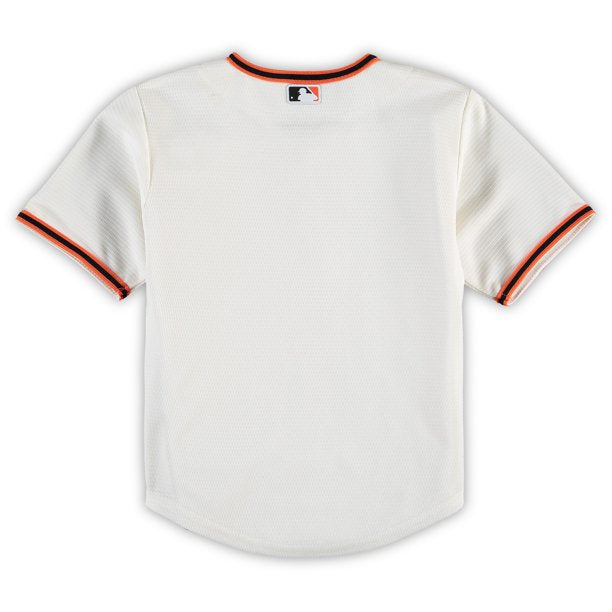 Nike Preschool San Francisco Giants Home Jersey-Cream
