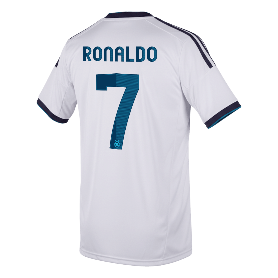 Retro RONALDO #7 2012/13 Mens Real Madrid Home Jersey