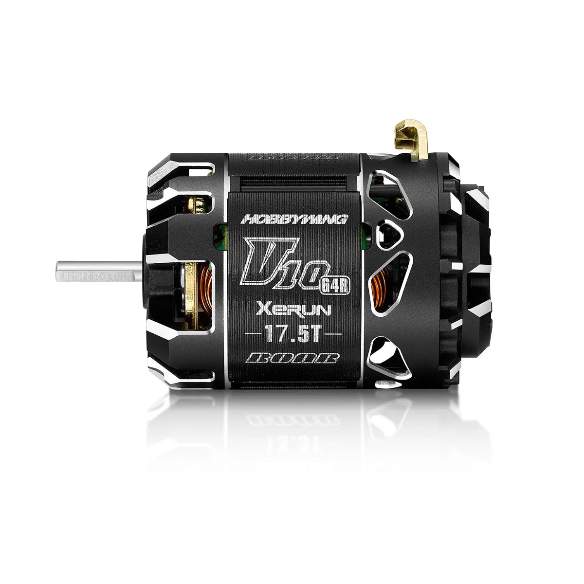 Hobbywing XeRun V10 G4R ROAR Sensored Brushless Motor for 1/10 RC Drift & Racing (13.5T / 17.5T / 21.5T)