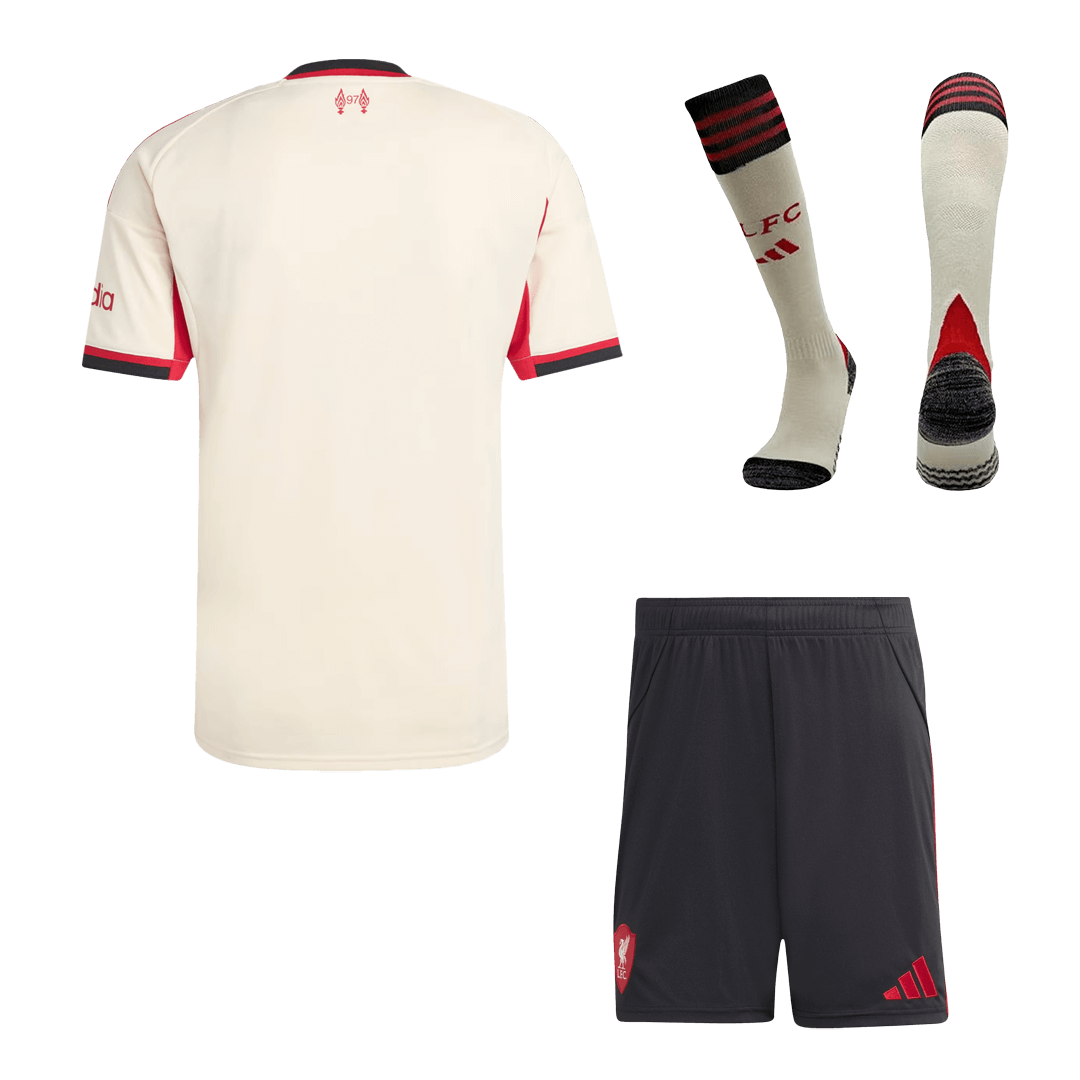 Men's Liverpool Away Full Kit 2025/26
