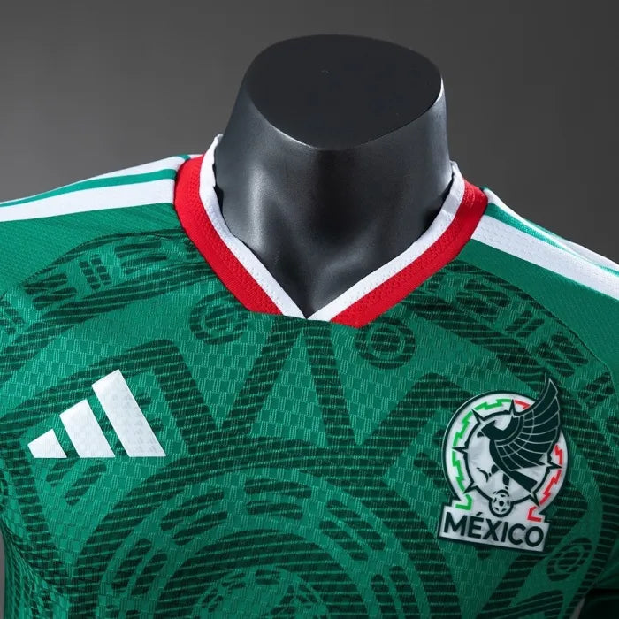 Player Version Mexico Home Jersey 2026 World Cup Football Kit Long Sleeves