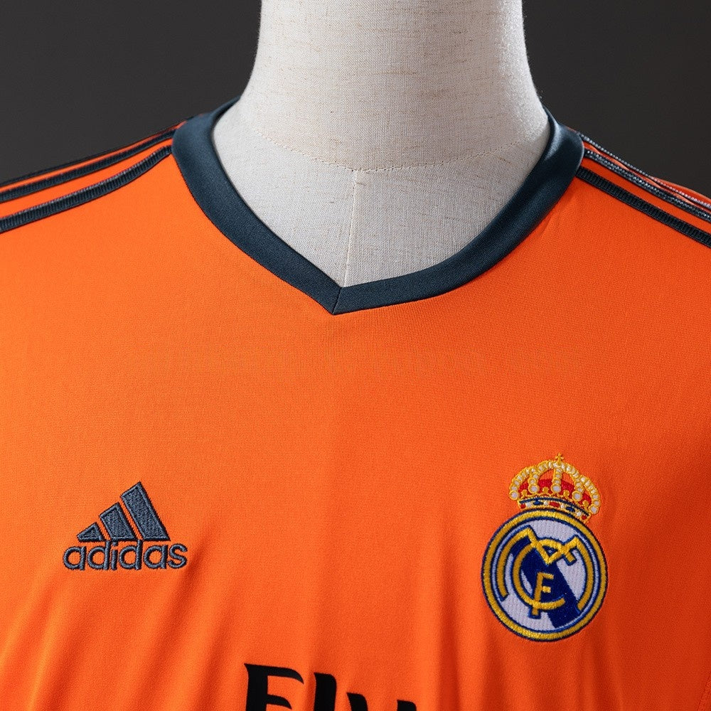 Real Madrid Jersey 2013/14 Third Retro Kit Long Sleeves