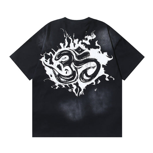Hellstar Reach Your Inner Peace Black Graphic T-Shirt