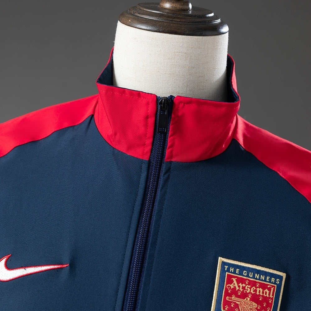 Arsenal Windbreaker 1998-99 Football Kit Soccer Jersey