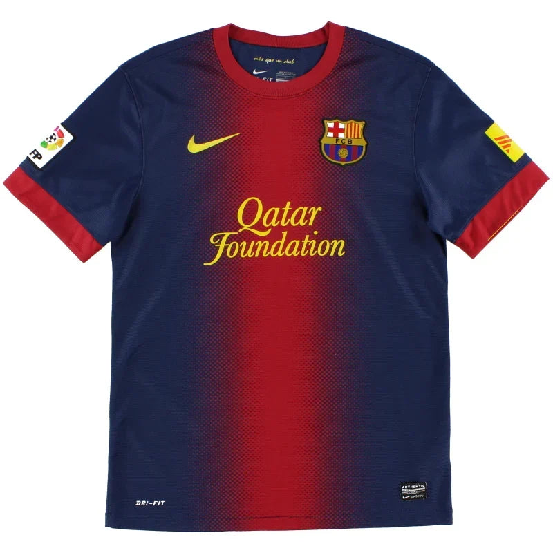 Nike FC Barcelona Vintage Collectors Home Stadium Jersey 12/13