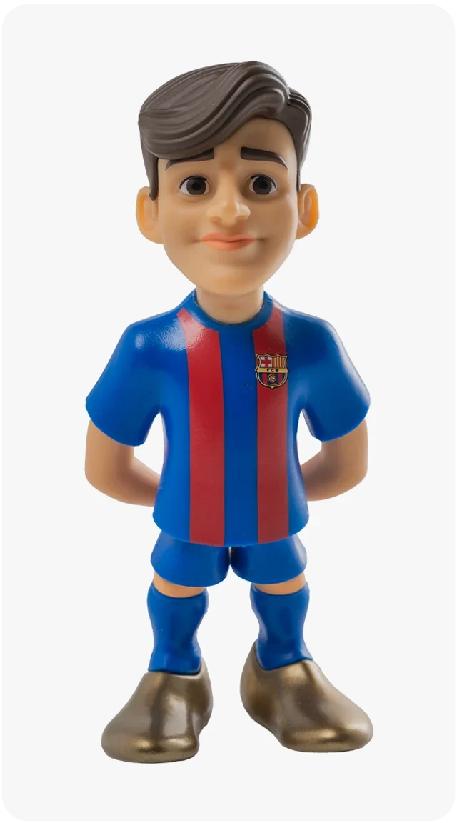 Minix Barcelona 12CM "Gavi" Collectible Figure