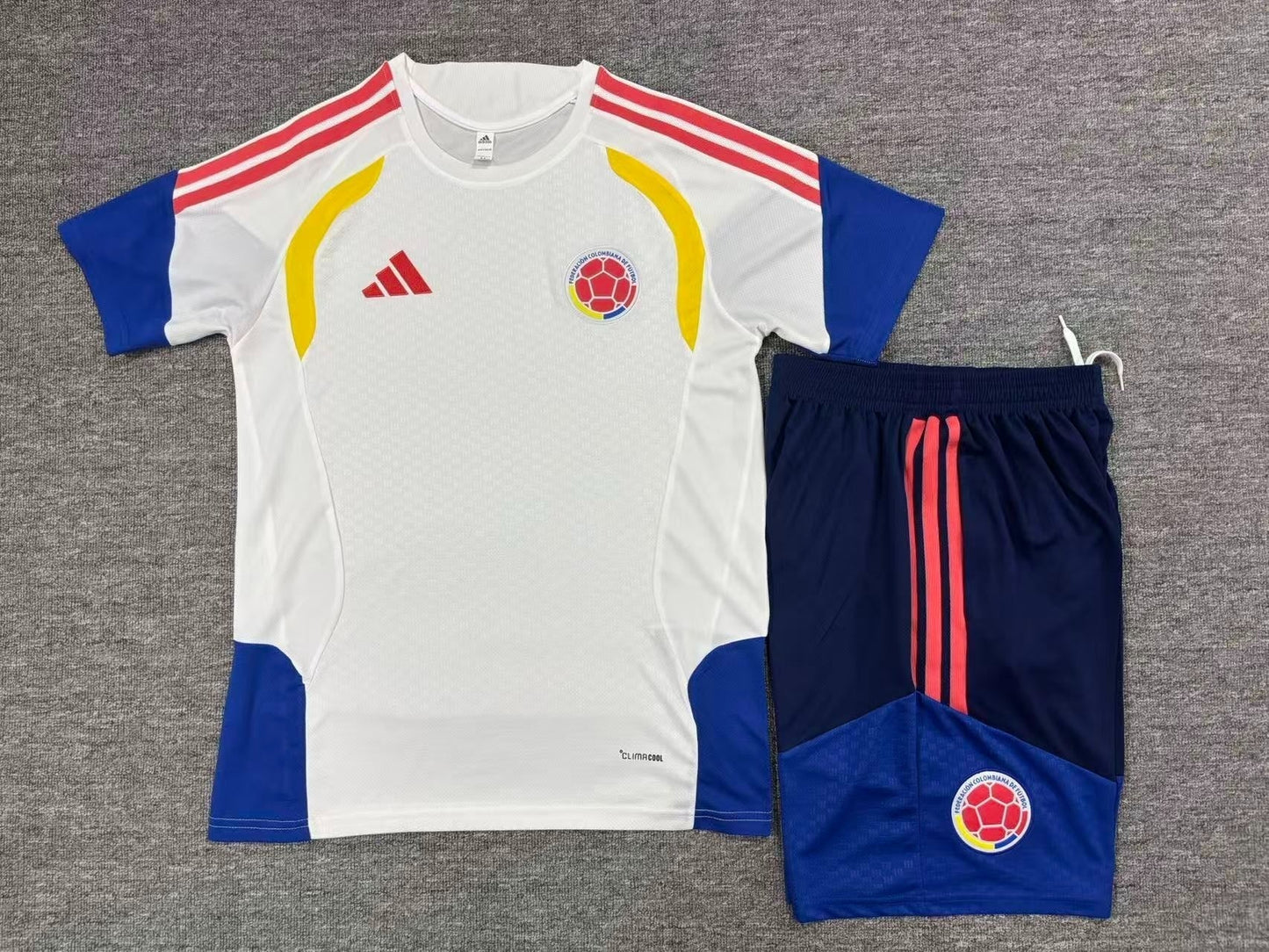Kids Colombia Training Tracksuits 2026 Football Kit Soccer Jersey