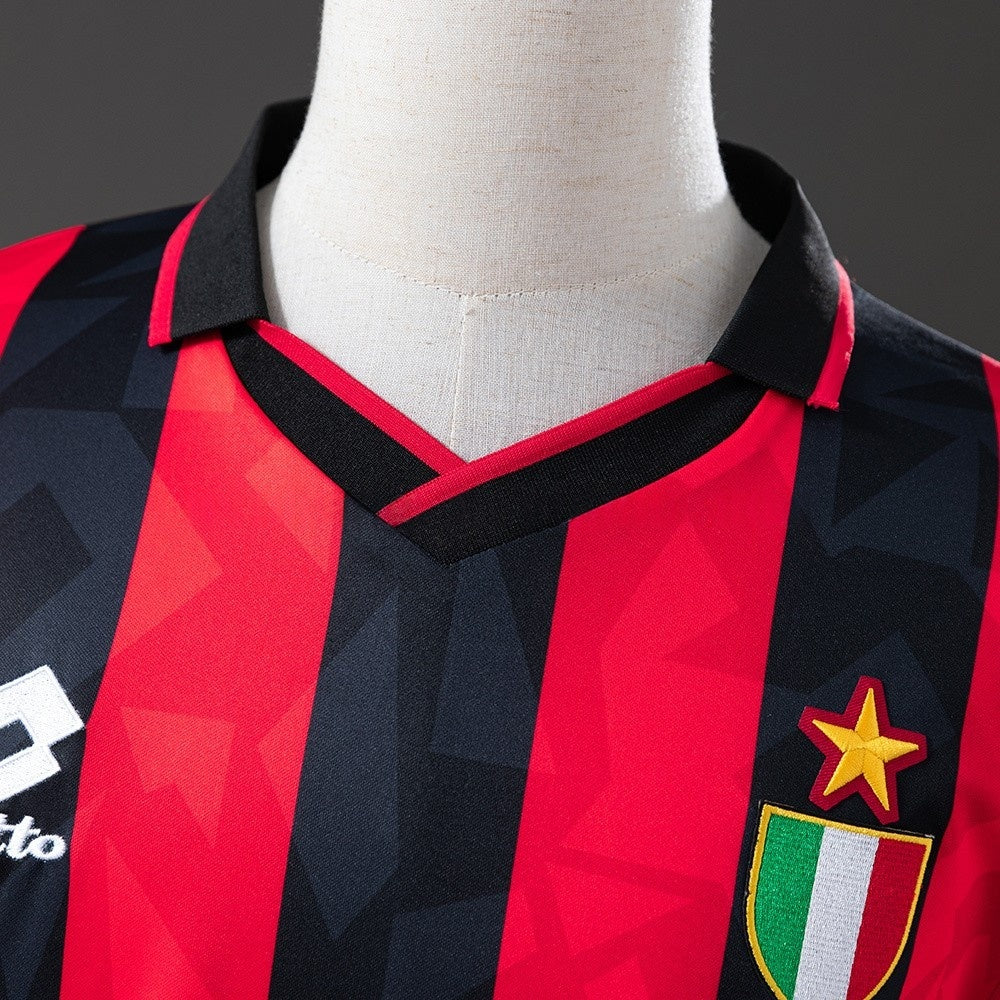 AC Milan Jersey 1993-94 Home Retro Football Kit