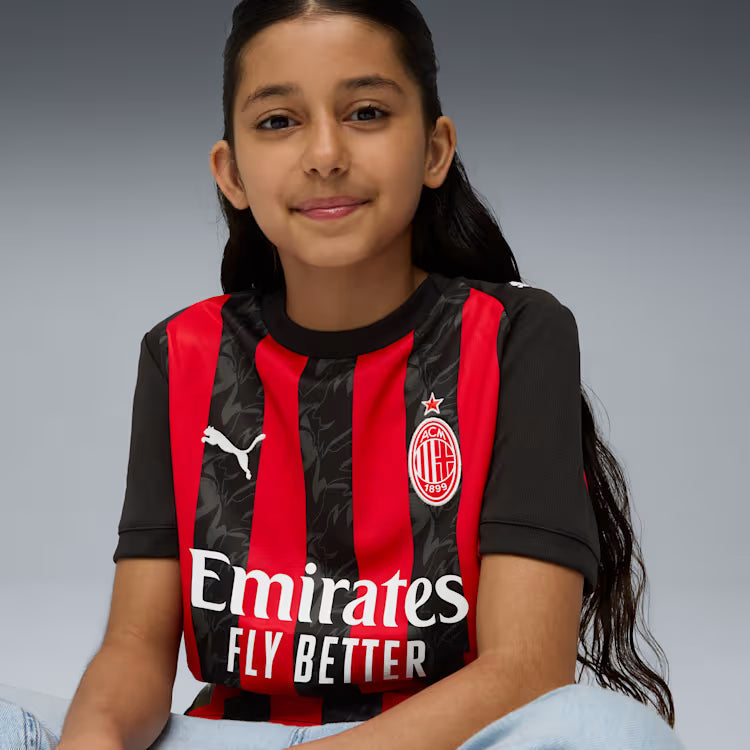 Puma Youth AC Milan Home Stadium Jersey 26/27