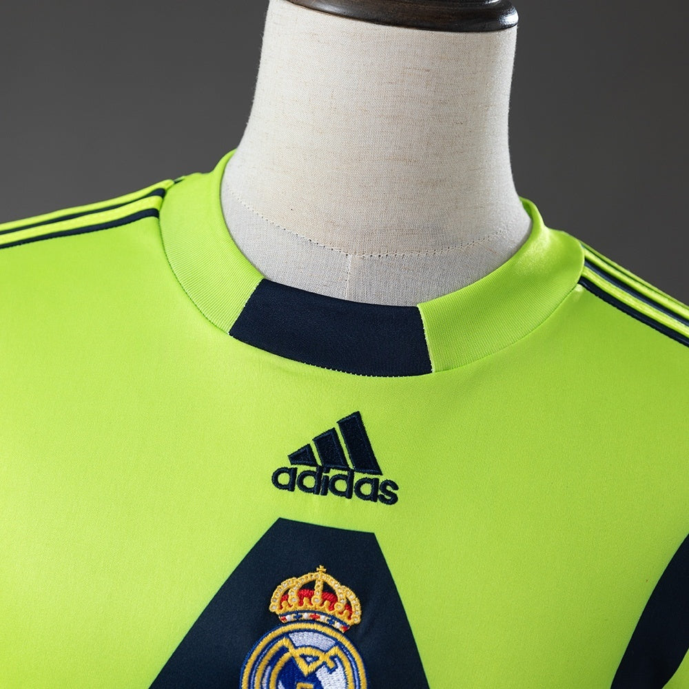 Real Madrid GK Jersey 1999-2000 Long Sleeves Retro Football Kit Soccer Shirt