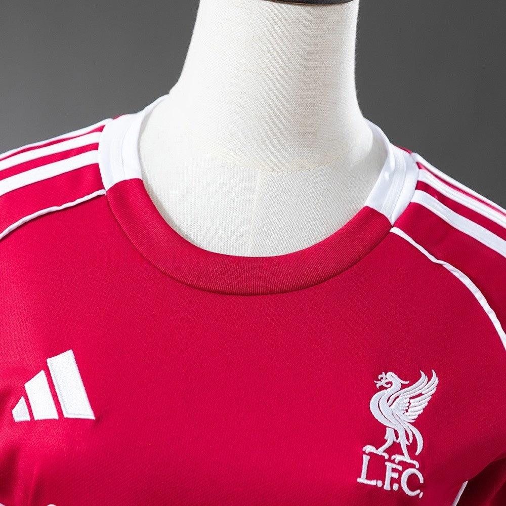 Women Liverpool Jersey 25/26 Home Football Kit Soccer Jersey