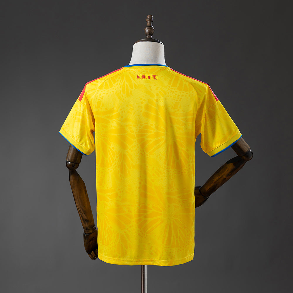 Colombia Home Jersey 2026 World Cup Football Kit Soccer Shirt