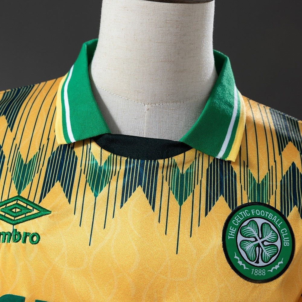 Celtic Jersey 1991-92 Away Retro Football Kit