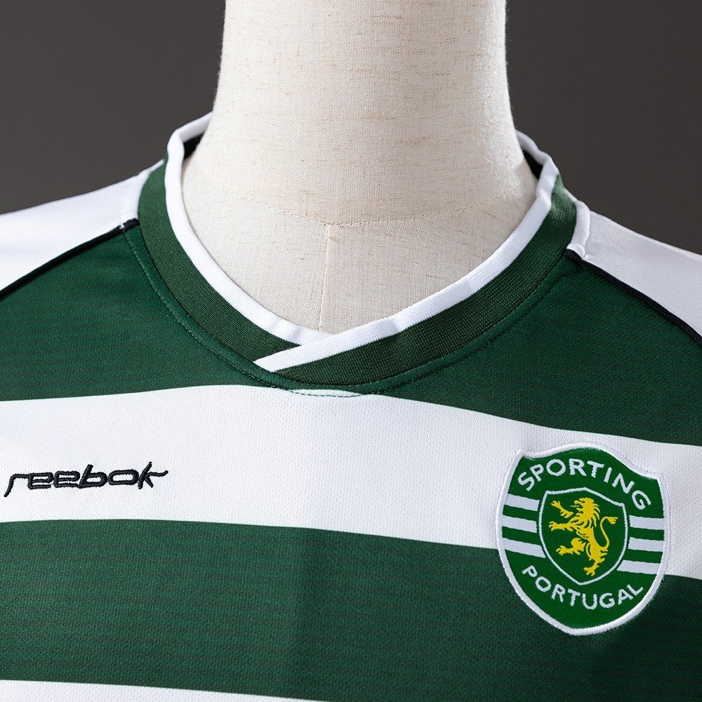 Sporting CP Jersey 2001/03 Home Retro Football Kit