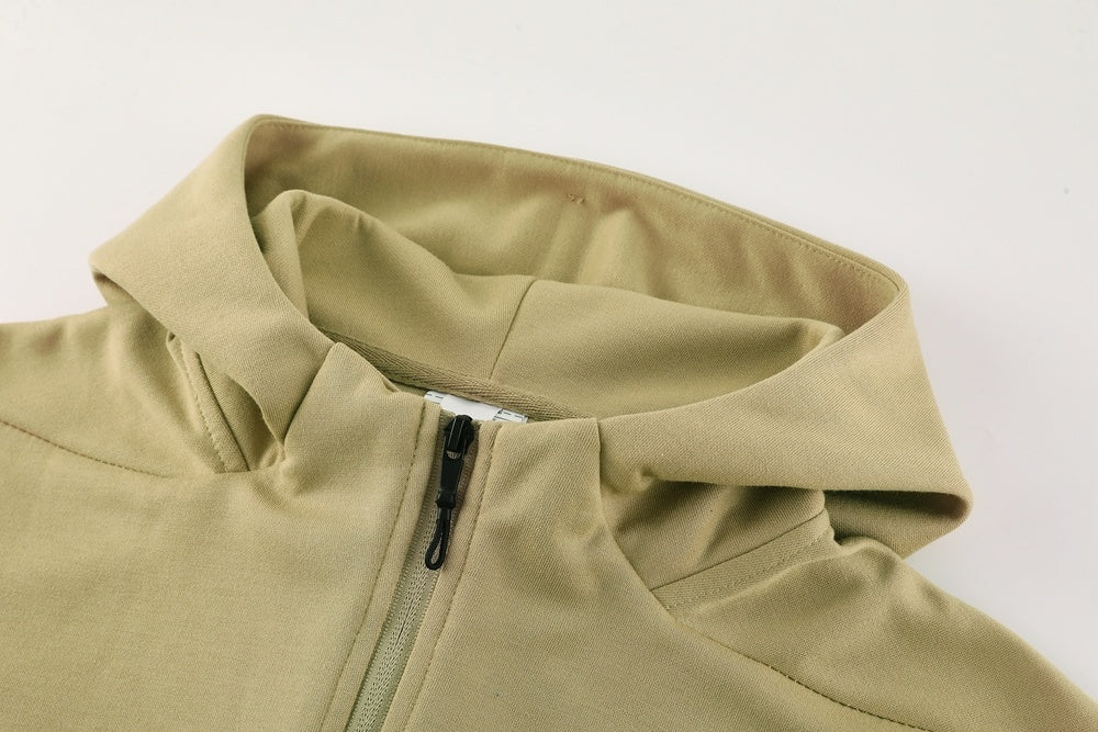 Hoodie Jacket Set 2025/26 Khaki