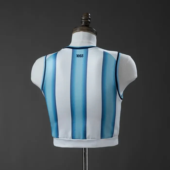 Women Argentina Home Vest 2026 World Cup Football Kit Soccer Shirt