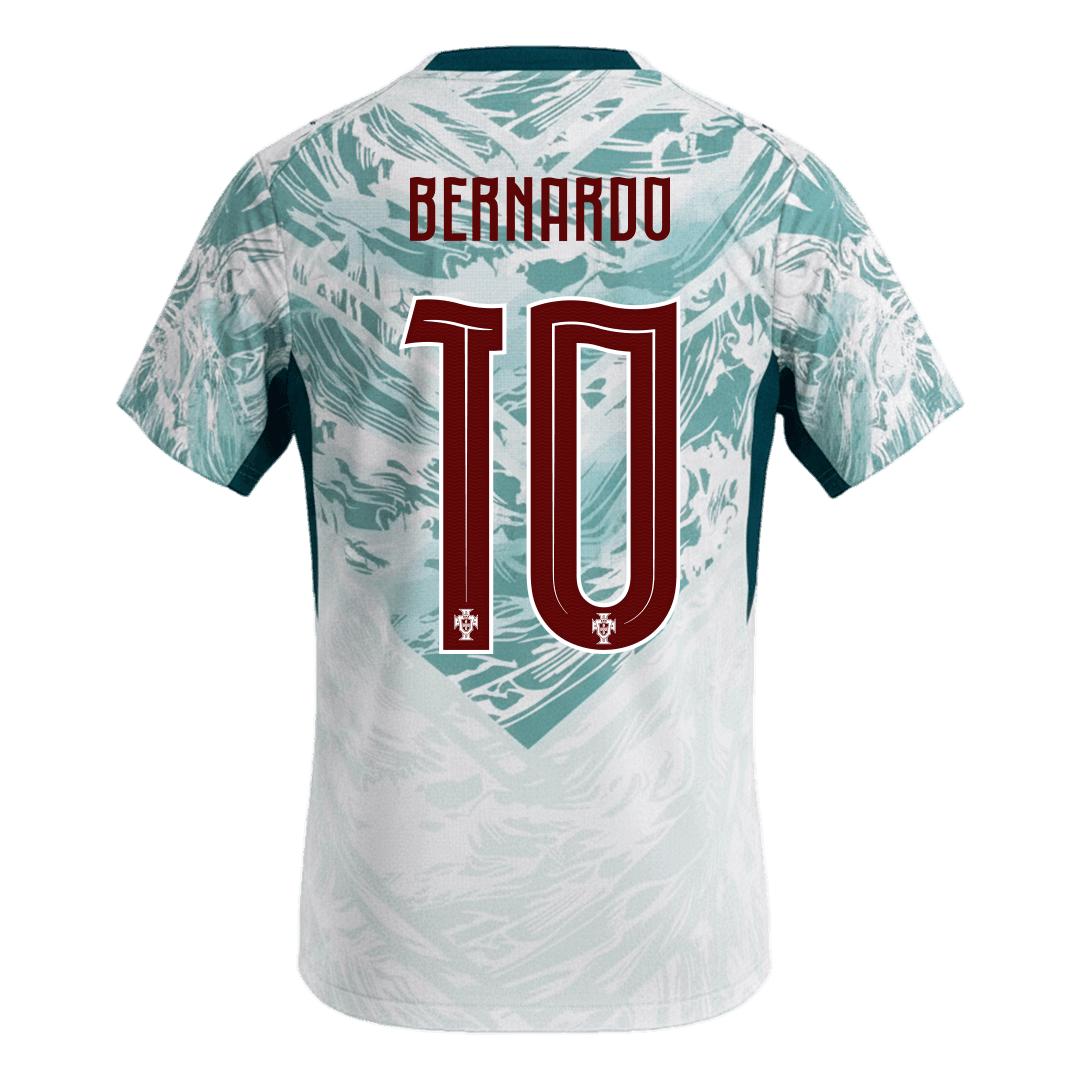 BERNARDO #10 Mens Portugal World Cup Away Jersey 2026