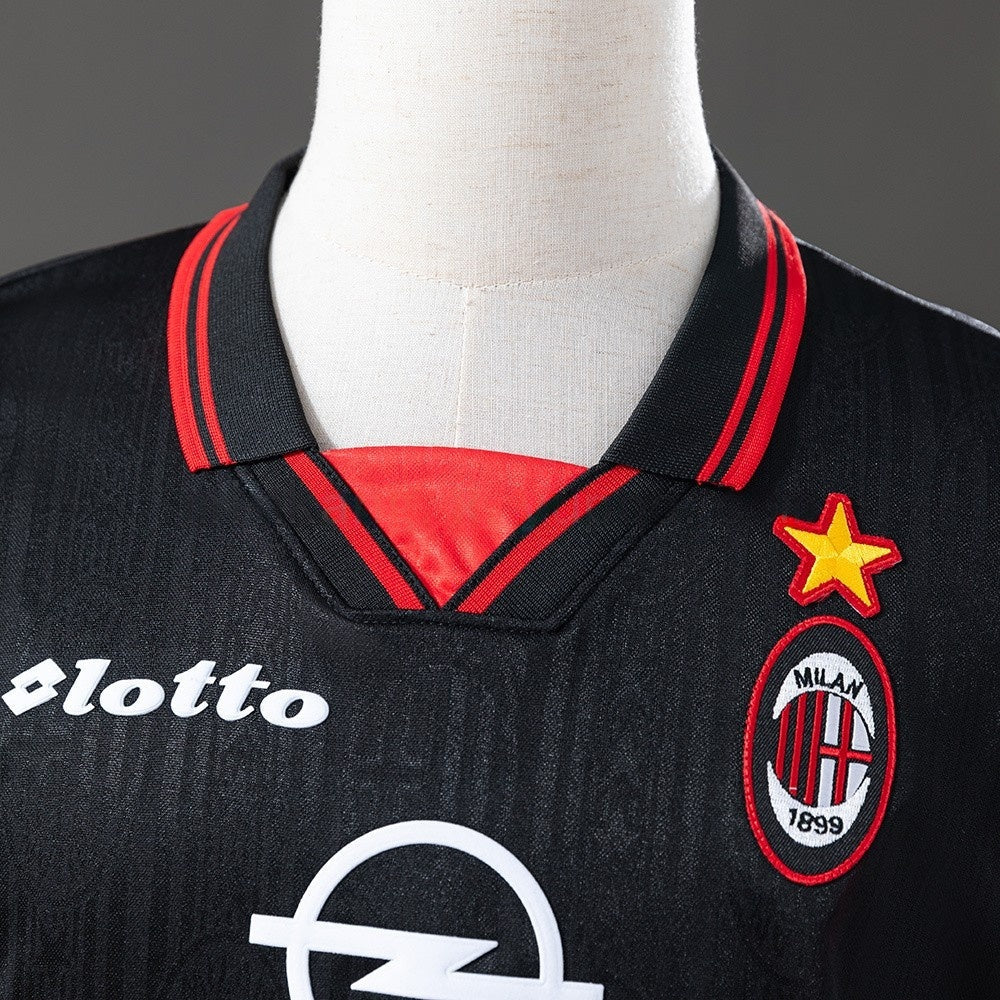 AC Milan Jersey 1997-98 Fourth Retro Football Kit