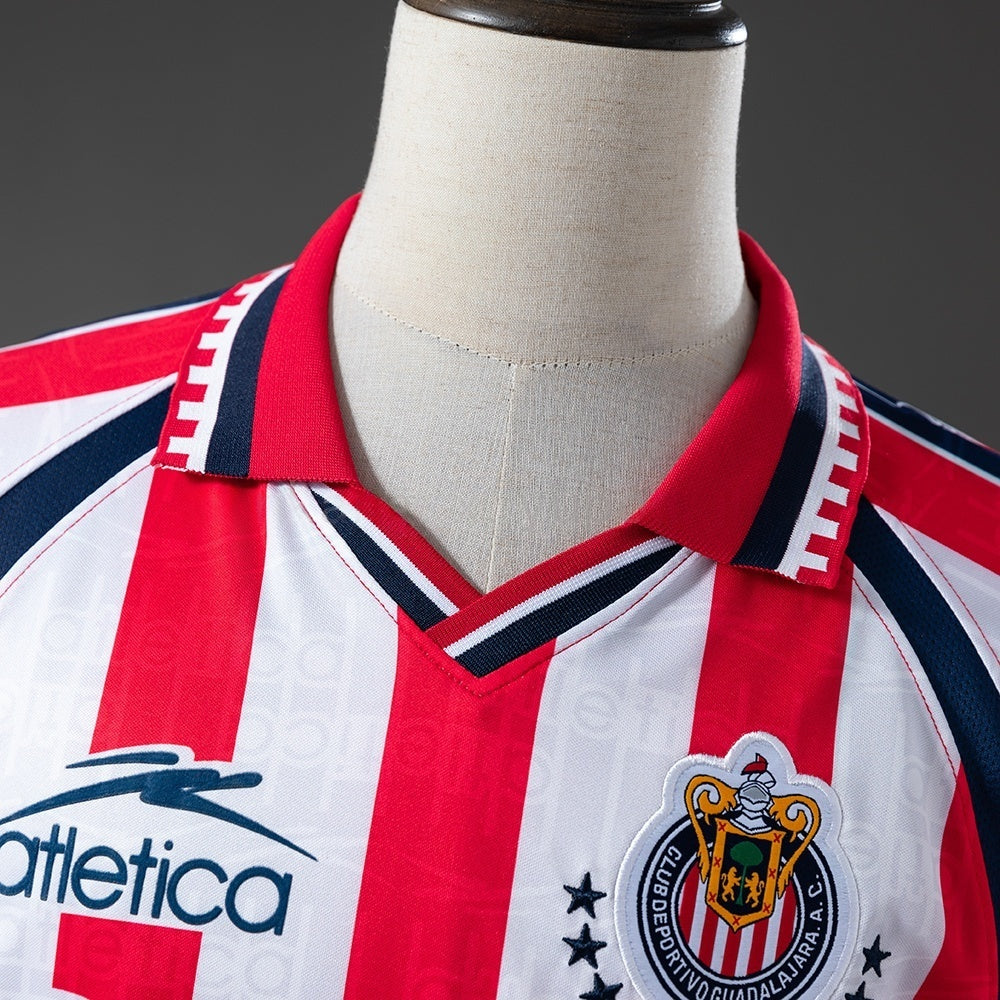 Chivas Home Jersey 1999-2000 Retro Football Kit Soccer Shirt