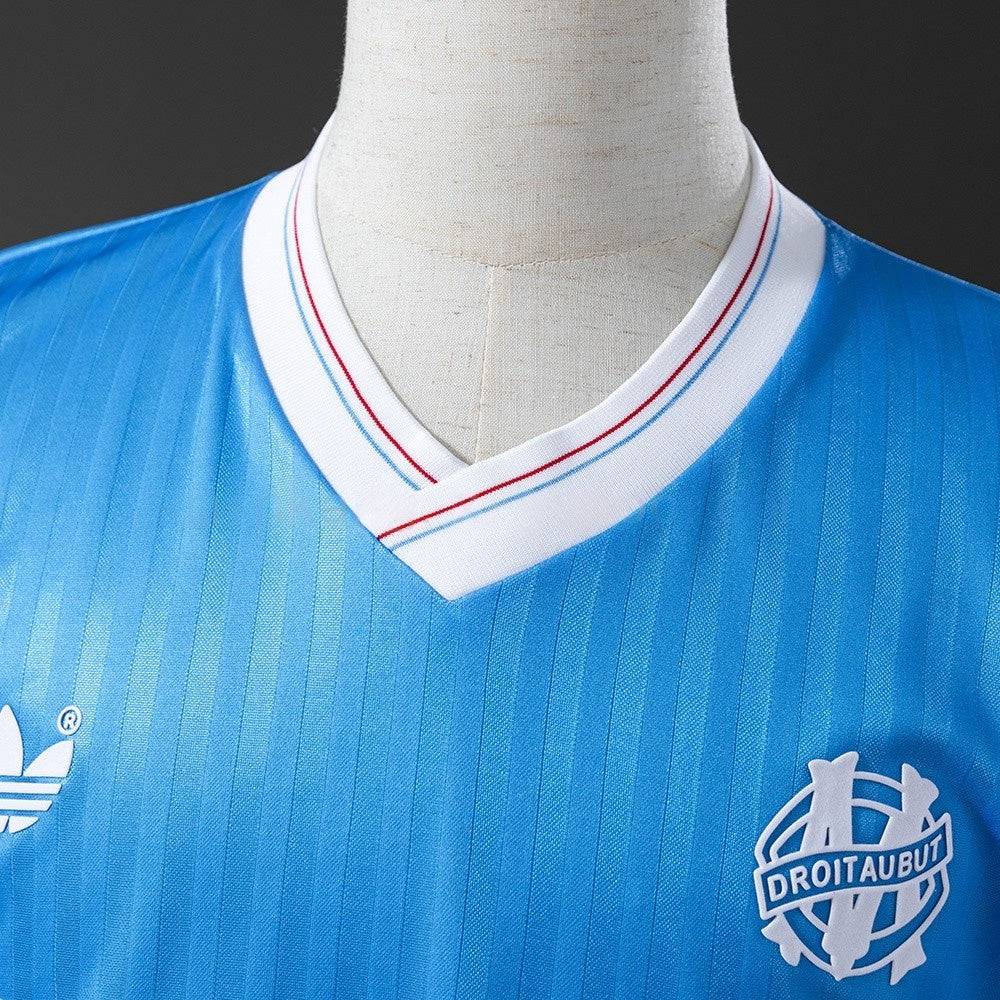 Marseille Jersey 1990-91 Away Retro Kit