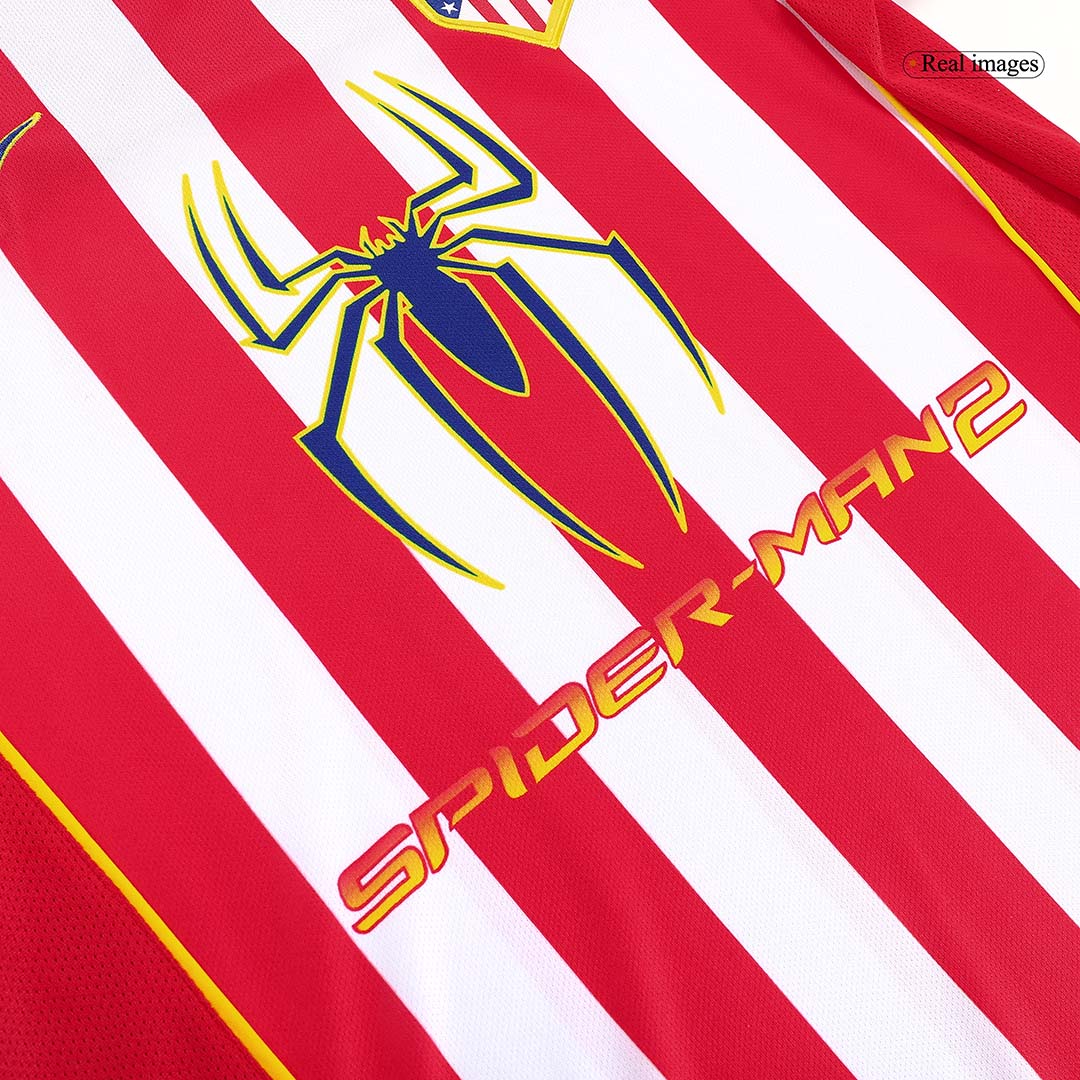 Retro 2004/05 Mens Atletico Madrid Home Jersey