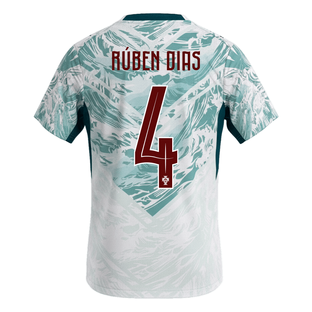 RÚBEN DIAS #4 Mens Portugal World Cup Away Jersey 2026
