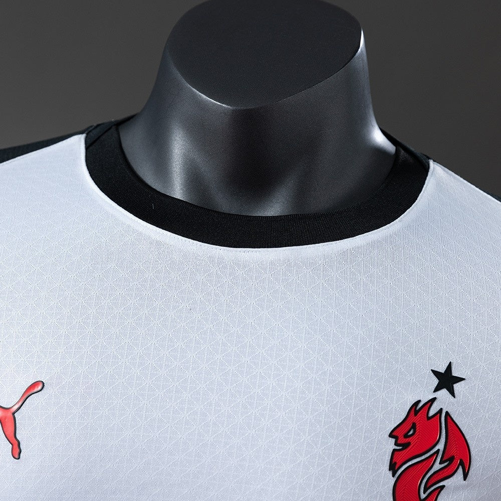 AC Milan Jersey 25/26 Away Long Sleeves Football Kit Player Version