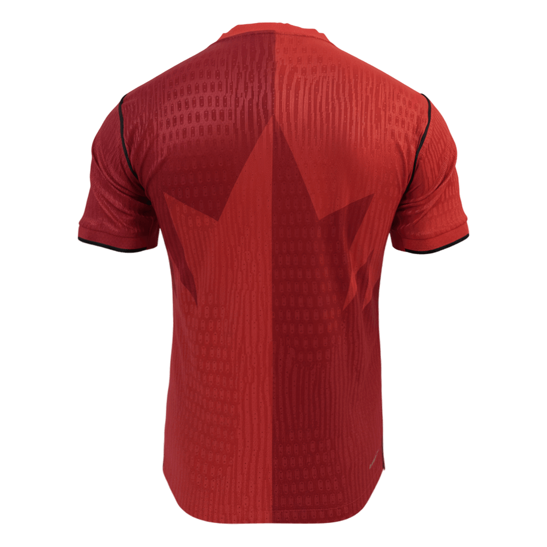 Mens Canada World Cup Home Jersey 2026 - Player Version (Slim Fit)