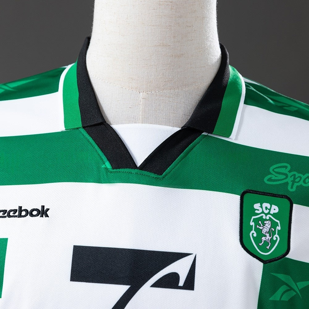 Sporting CP Jersey 1999-00 Home Retro Football Kit