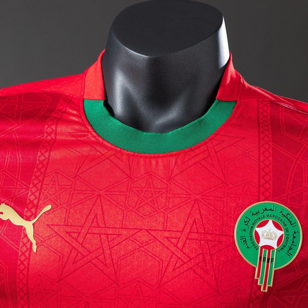 Morocco Jersey 25/26 Home Football Kit Player Version