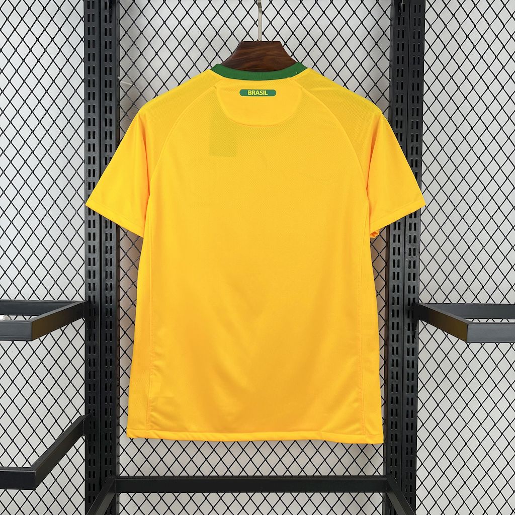 Retro Brazil Jersey 2010 Home Football Kit Soccer Jersey
