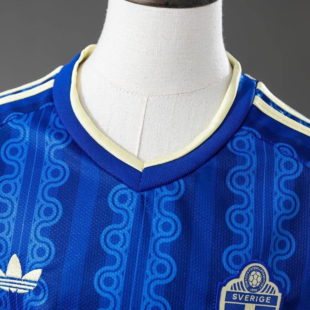 Kids Sweden Away Jersey 2026 World Cup Football Kit Soccer Shirt