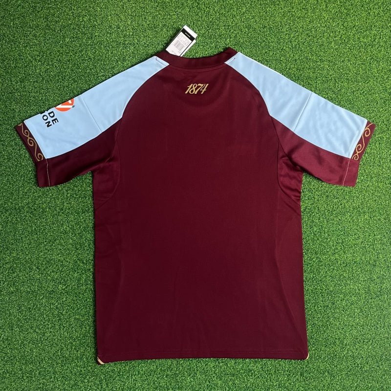 Aston Villa Jersey 25/26 Home Football Kit Soccer Jersey
