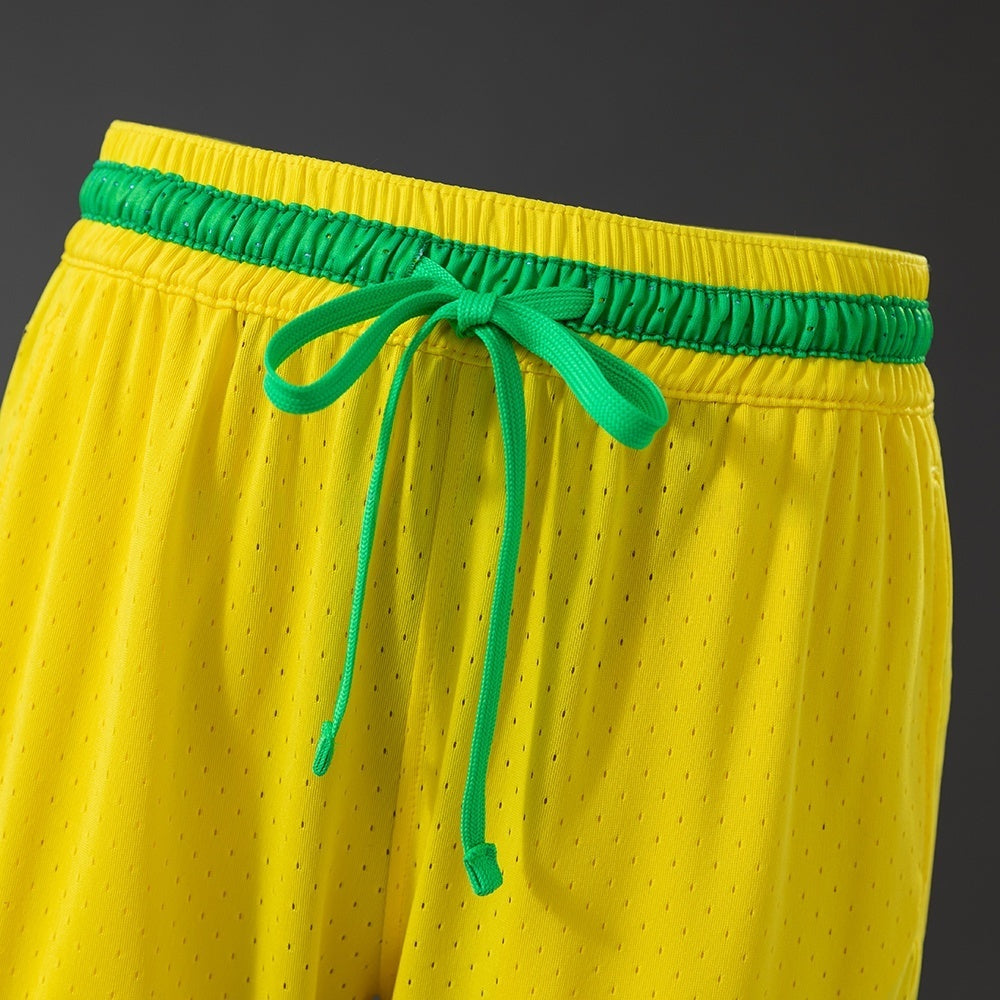 Brazil Basketball Shorts 2026 Yellow