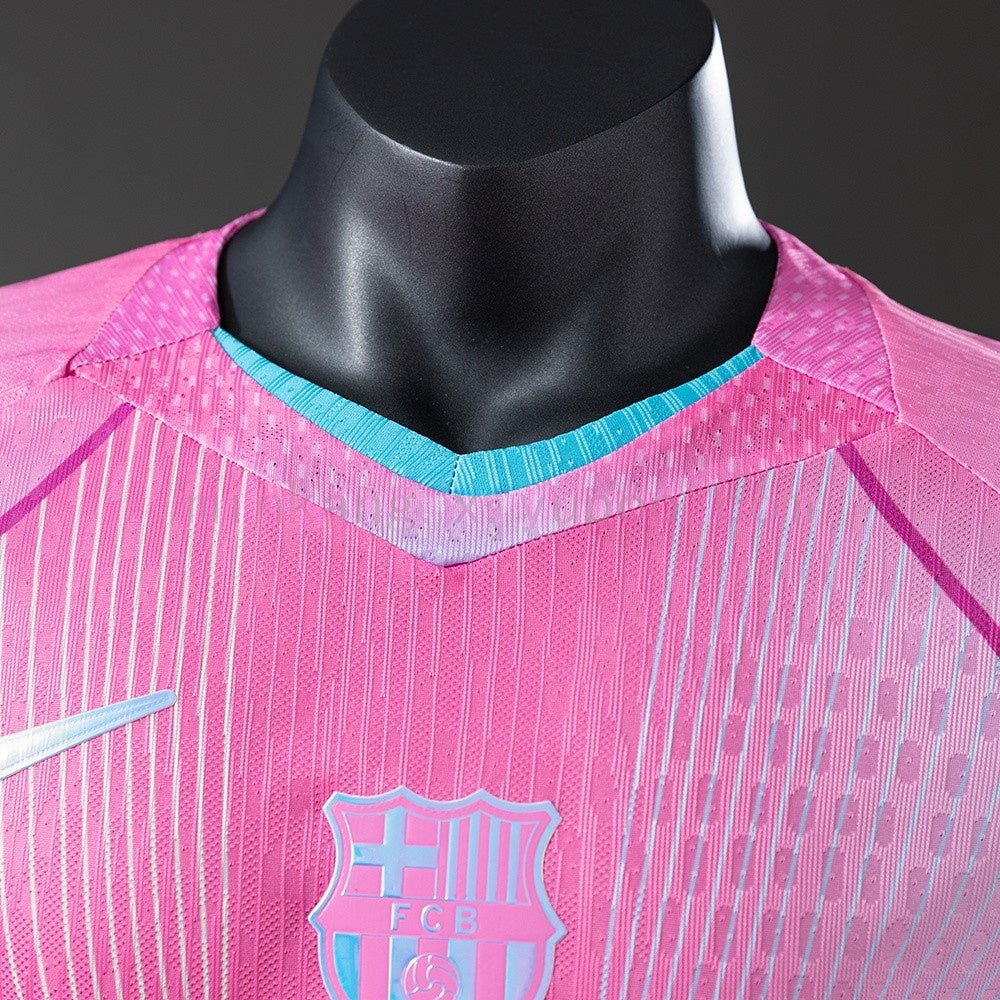 Barcelona Jersey 25/26 Pink Special Kit Player Version
