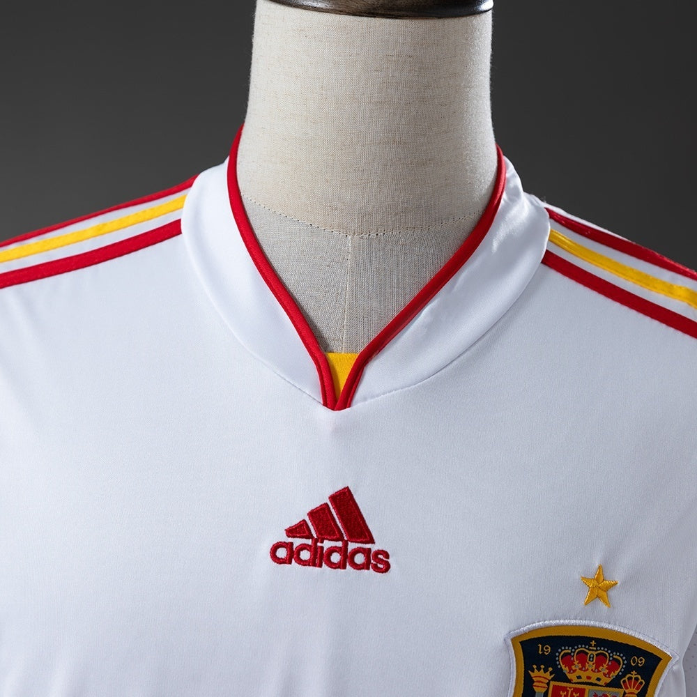 Spain Away Jersey 2011-12 Retro Football Kit Soccer Shirt