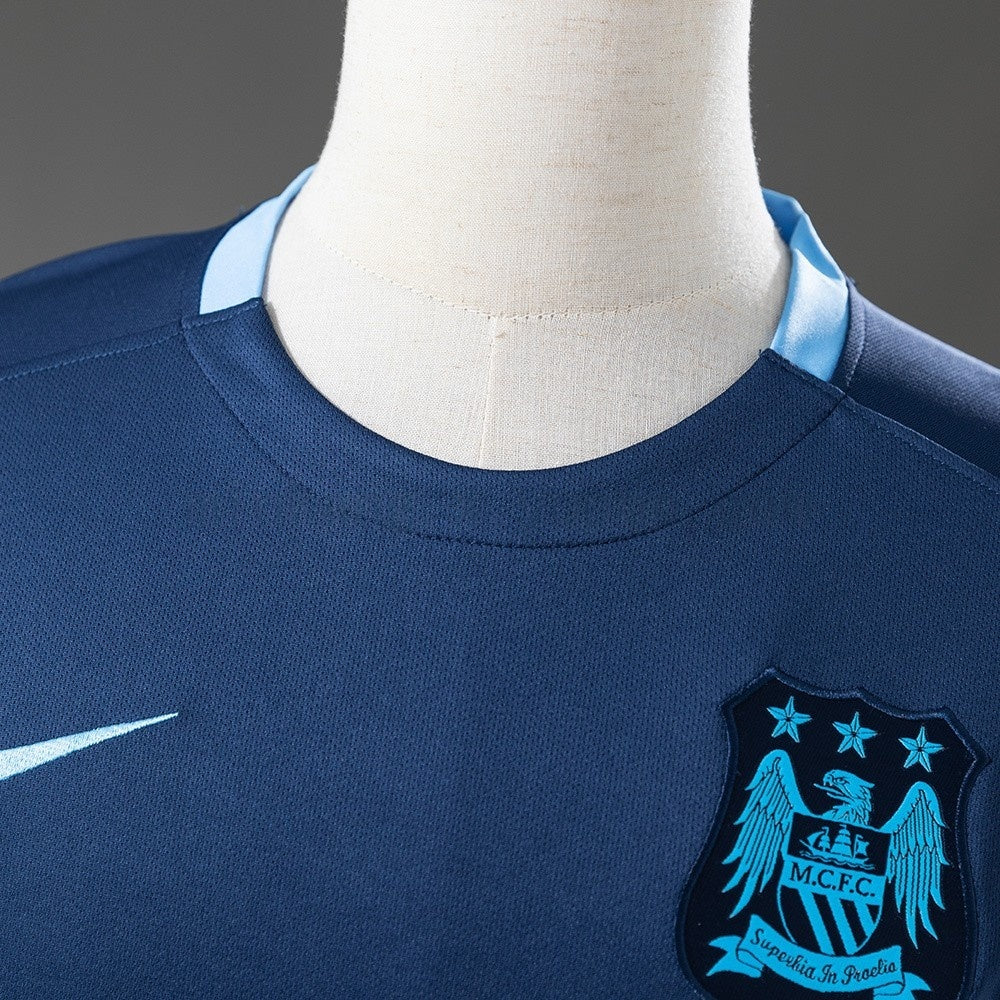 Manchester City Jersey 2015/16 Away Retro Football Kit