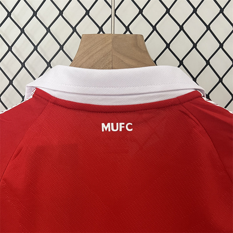 Retro Kids Manchester United Home Jersey 10/11