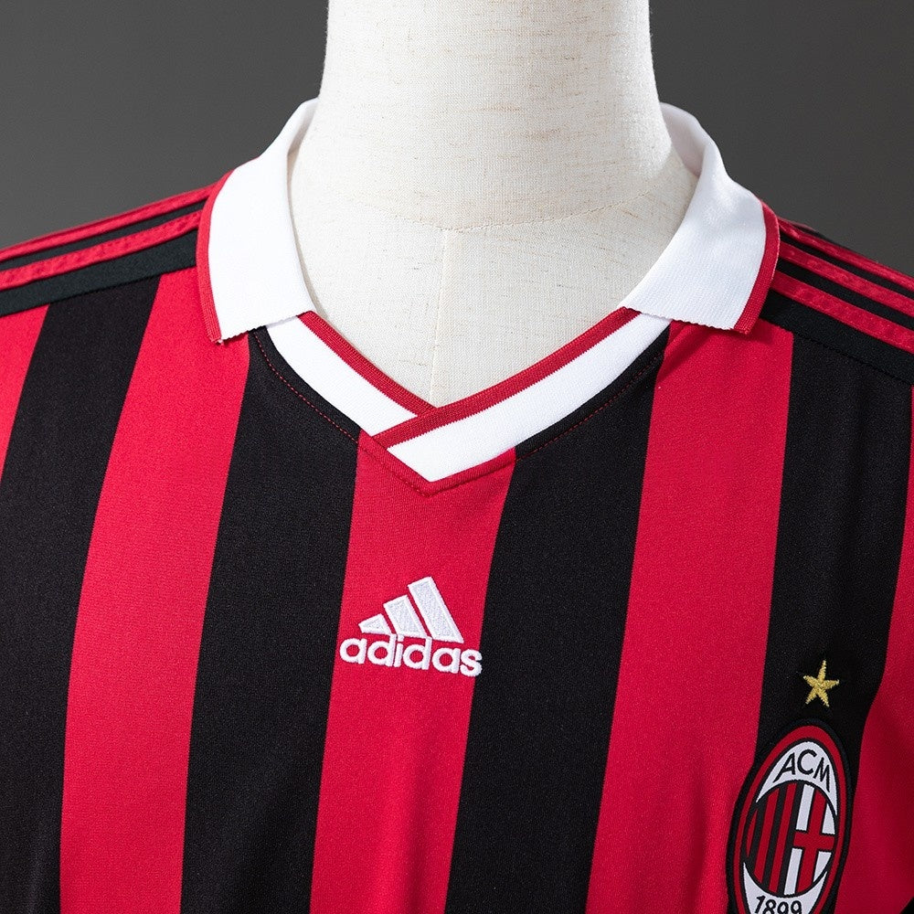 AC Milan Jersey 2009/10 Home Retro Football Kit