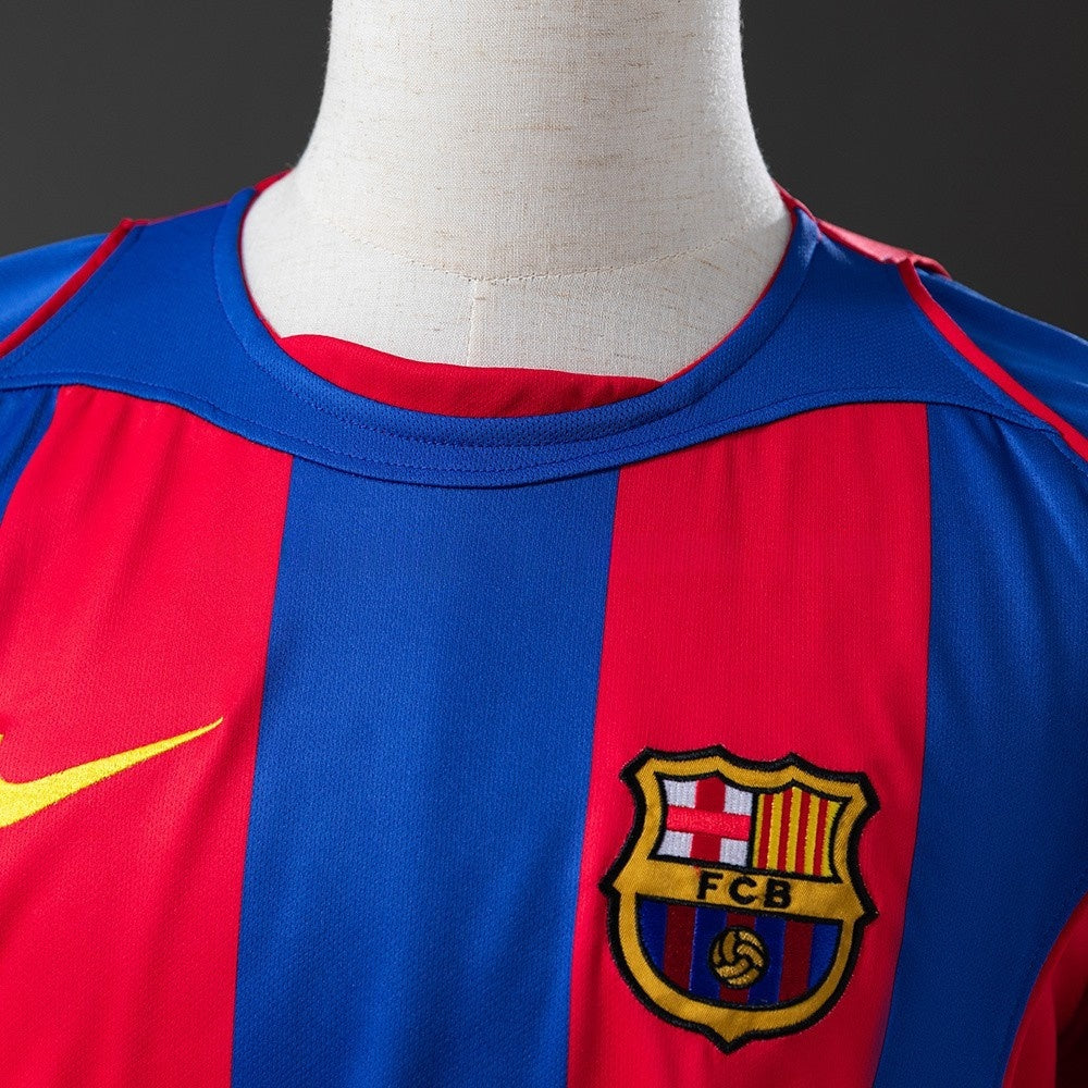 Barcelona Jersey 2004/05 Home Retro Football Kit