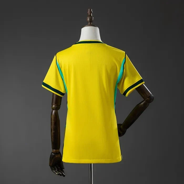 Women Brazil Home Jersey 2026 World Cup Football Kit Soccer Shirt