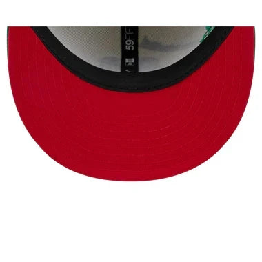 New Era Mexico Anniversary Logos Stone 59FIFTY Fitted Hat-White/Green