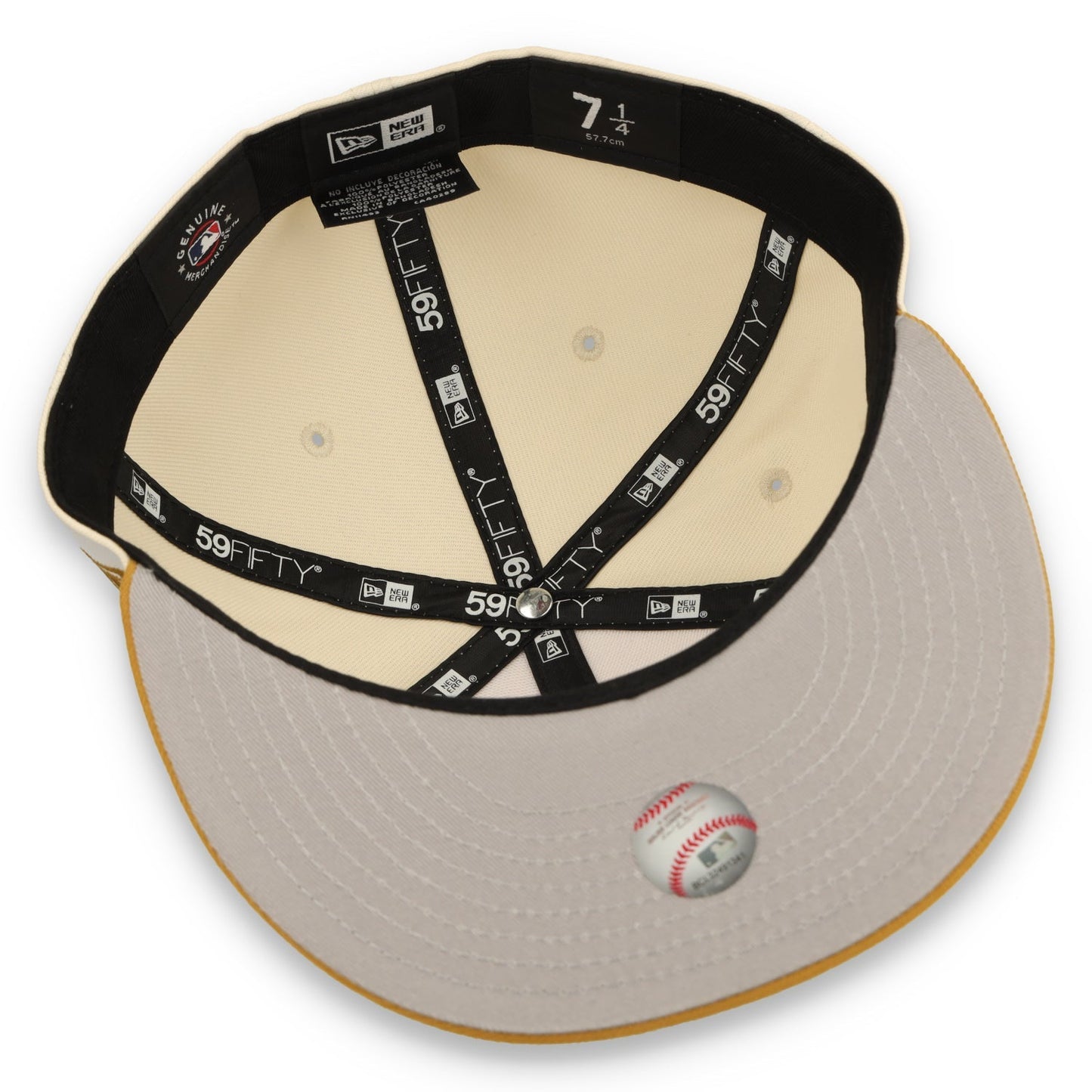 New Era Chicago White Sox 2-Tone Color Pack 59FIFTY Fitted Hat-Light Beige/Khaki
