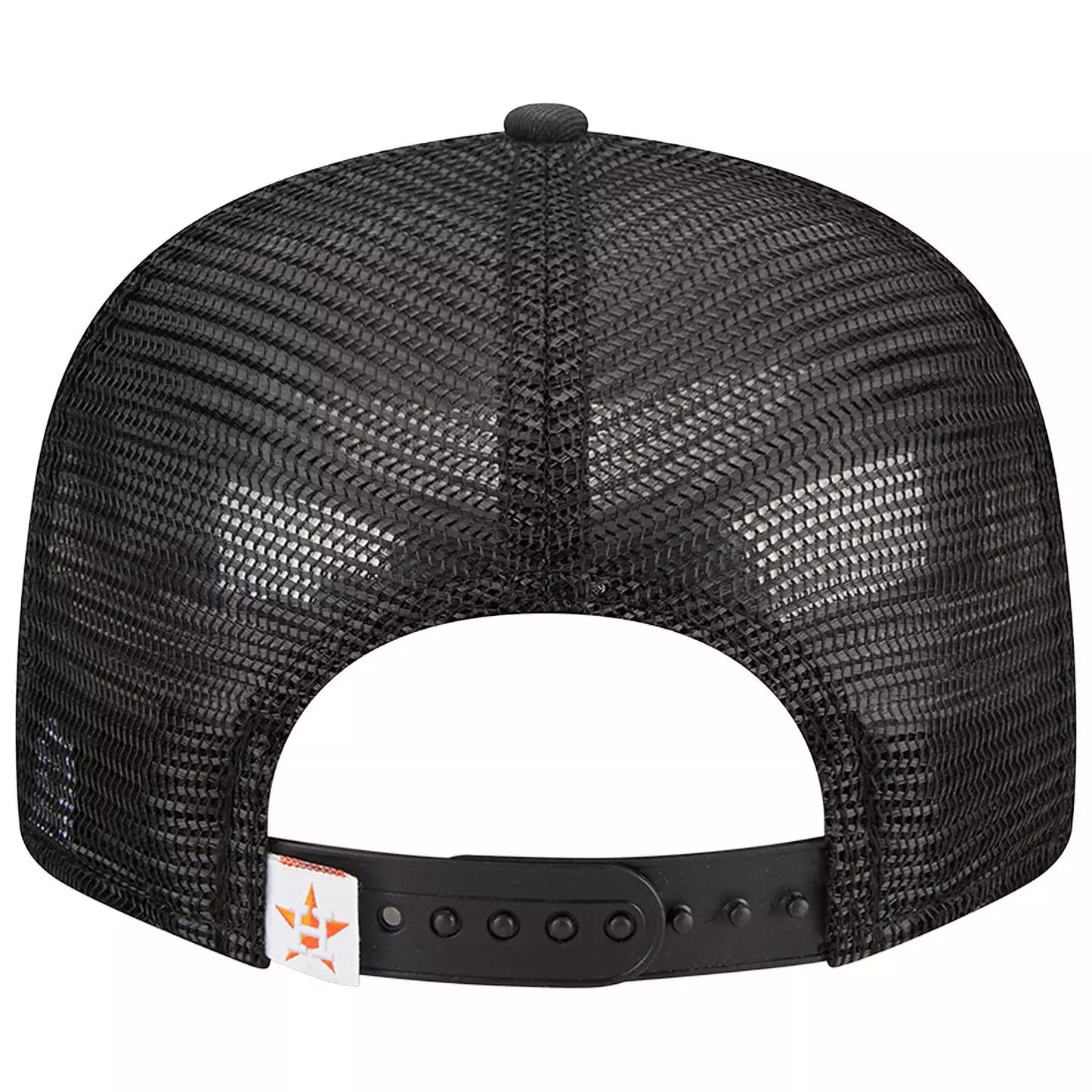 New Era Houston Astros Woodland Trucker 9FIFTY Snapback-Camo/Black