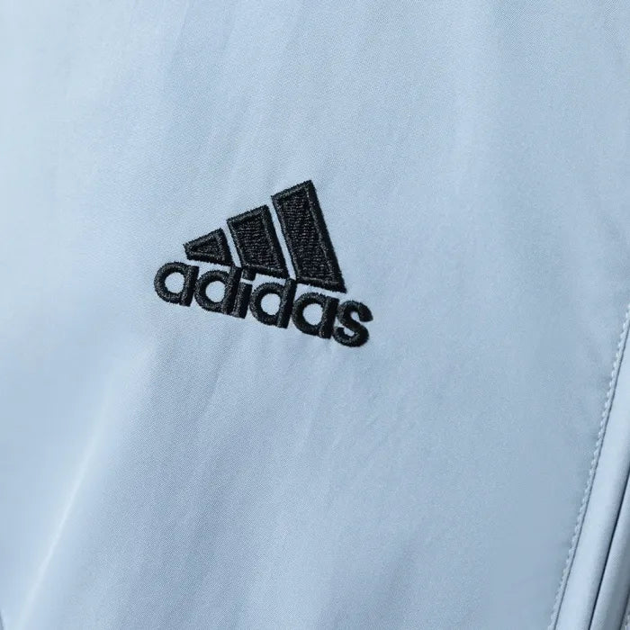 Real Madrid Windbreaker 2004-05 Football Jacket Black Grey