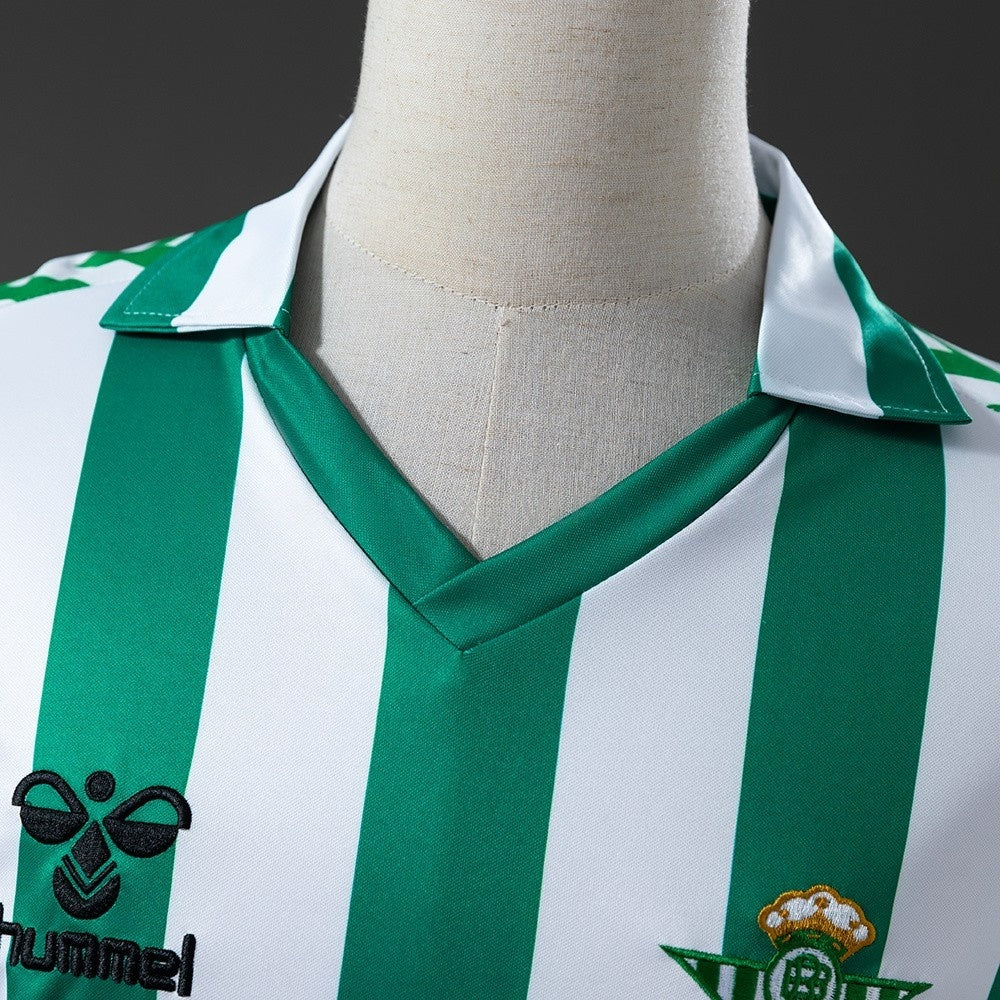 Real Betis Jersey 1987-89 Home Retro Football Kit