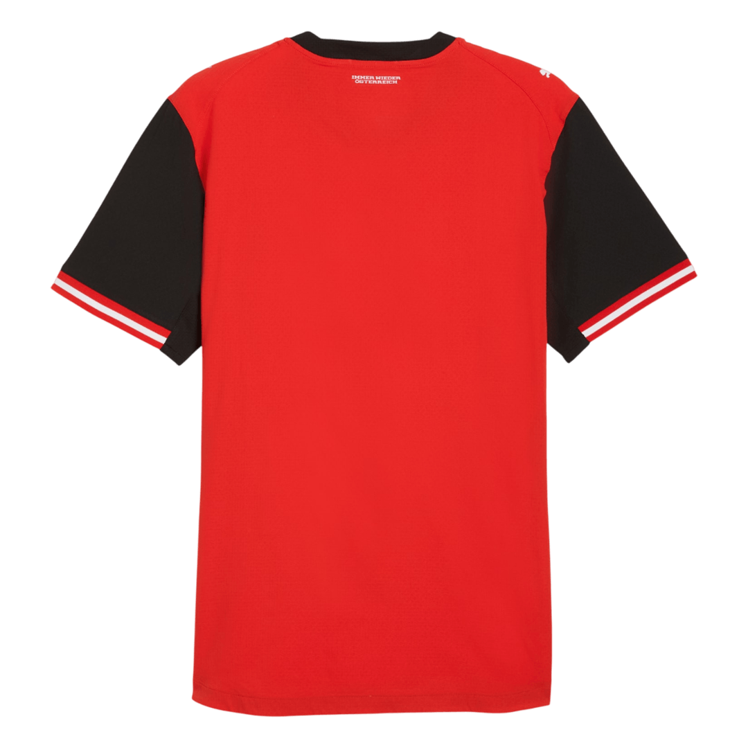 Mens Austria World Cup Home Jersey 2026 - Player Version (Slim Fit)